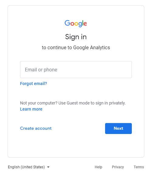 đăng nhập tài khoản google