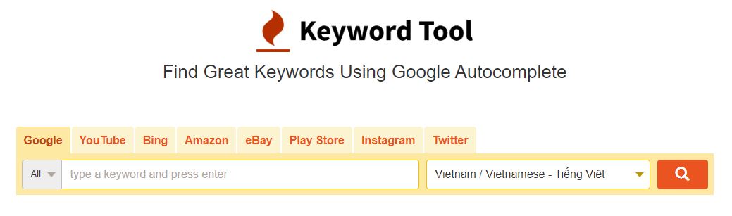 Keyword Tool IO
