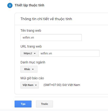 thiết lập thuộc tính