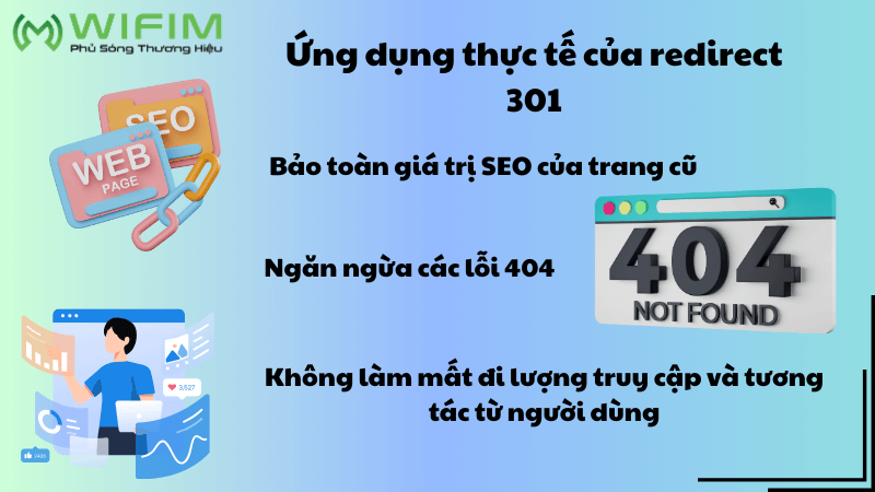 Ứng dụng thực tế của redirect 301 Ứng dụng thực tế của redirect 301