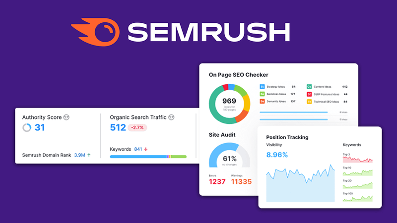 Công cụ SEMrush Công cụ SEMrush