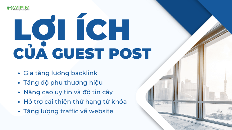 Lợi ích của Guest Post