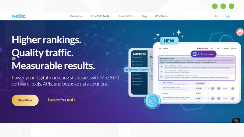 Moz – Domain Authority (DA)