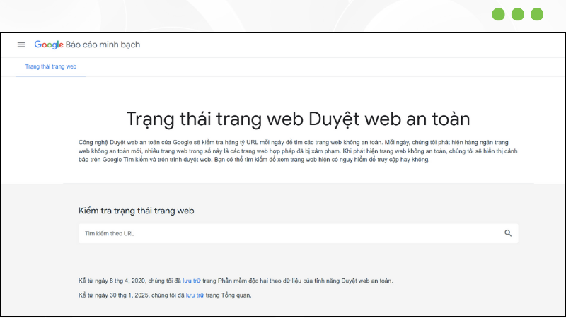 Google Transparency Report