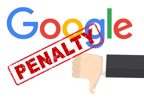 Một số dấu hiệu nhận biết khi trang web bị dính Google Penalty