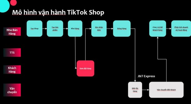 Mô hình vận hành TiktokShop