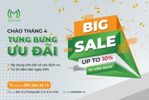 Ưu đãi chào tháng Tư