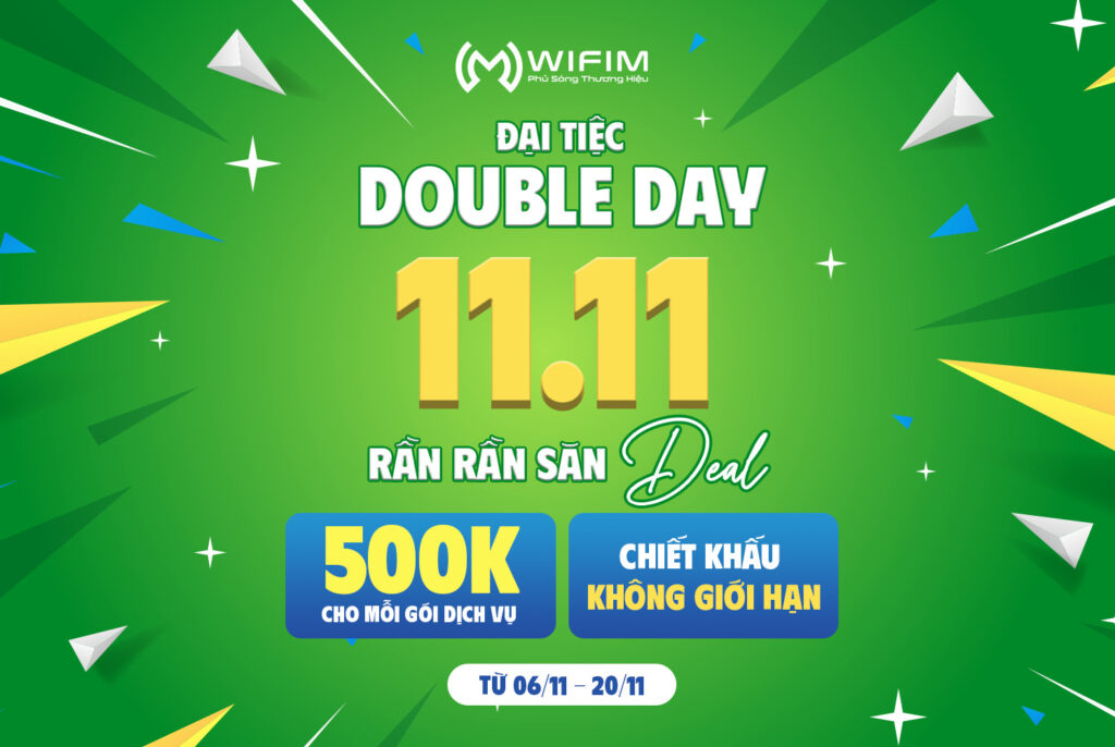Đại tiệc Voucher Douple Day 11/11