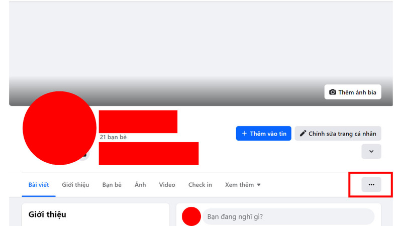 Truy cập vào ứng dụng Facebook