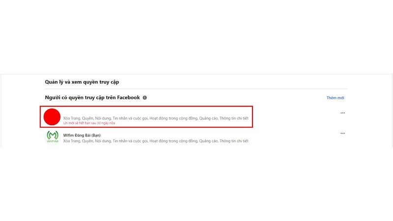 Bước 10: Màn hình sẽ hiện thị thông báo như sau. Lúc này, tài khoản Facebook được thêm vào Fanpage sẽ nhận được thông báo mời quản lý Fanpage (trang).