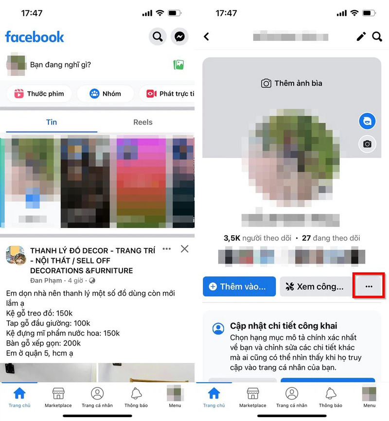 Cách tắt chế độ chuyên nghiệp trên Facebook