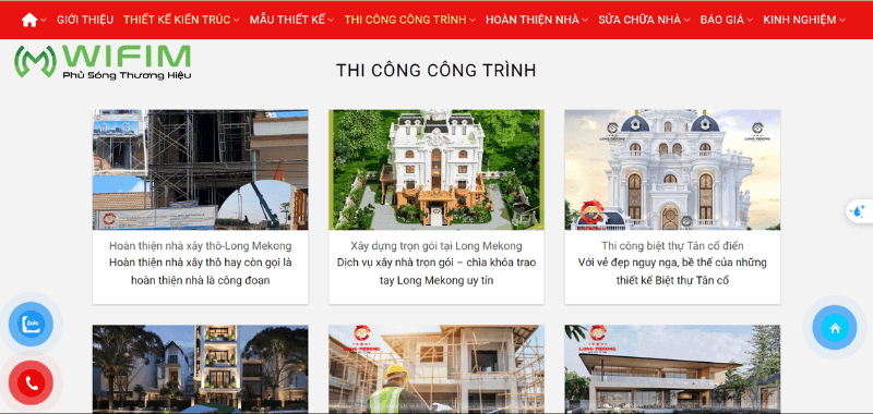 Website giới thiệu LONGMEKONG Website giới thiệu LONGMEKONG