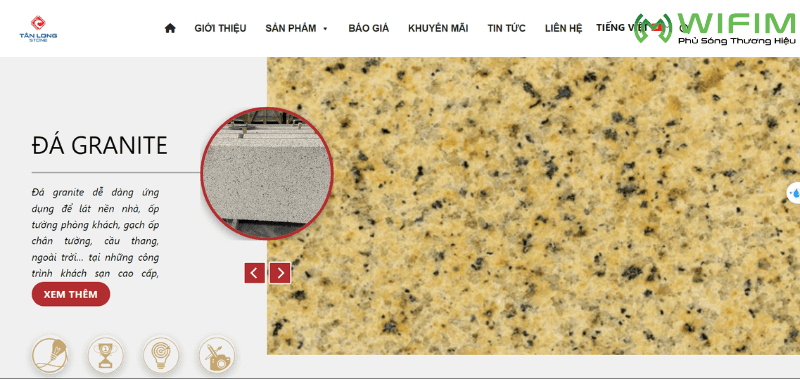 Website Tân Long store Website Tân Long store