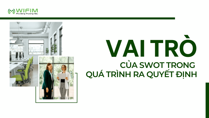 Vai trò của SWOT trong quá trình ra quyết định Vai trò của SWOT trong quá trình ra quyết định