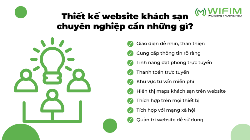Thiết kế website khách sạn chuyên nghiệp cần những gì? Thiết kế website khách sạn chuyên nghiệp cần những gì?