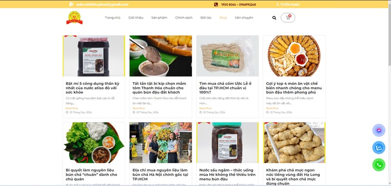 Trang tin tức Minh thuy foods Trang tin tức Minh thuy foods