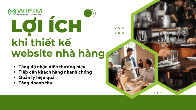 Lợi ích khi thiết kế website nhà hàng Lợi ích khi thiết kế website nhà hàng