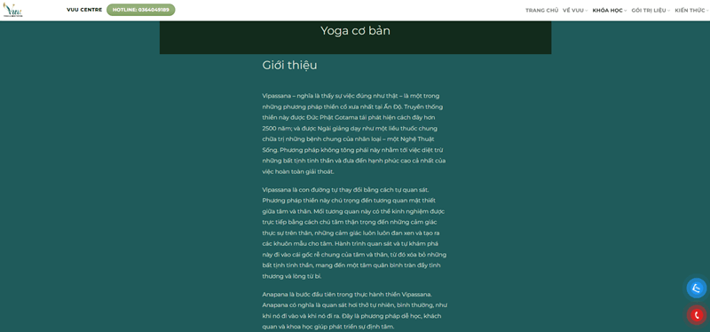Trang thông tin giới thiệu Trang thông tin giới thiệu