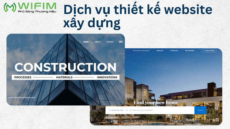 Dịch vụ thiết kế website xây dựng chuyên nghiệp Dịch vụ thiết kế website xây dựng chuyên nghiệp