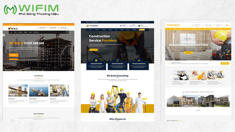 Nguyên tắc thiết kế website xây dựng Nguyên tắc thiết kế website xây dựng