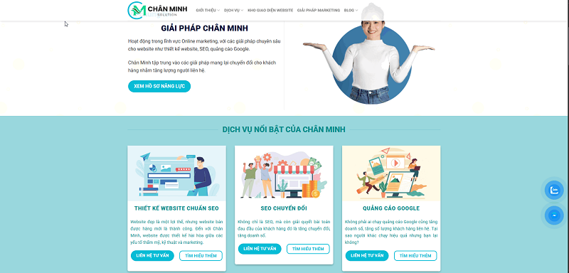 Công ty digital marketing Chân Minh