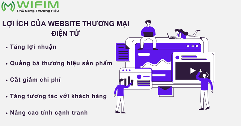 Lợi ích của website thương mại điện tử Lợi ích của website thương mại điện tử