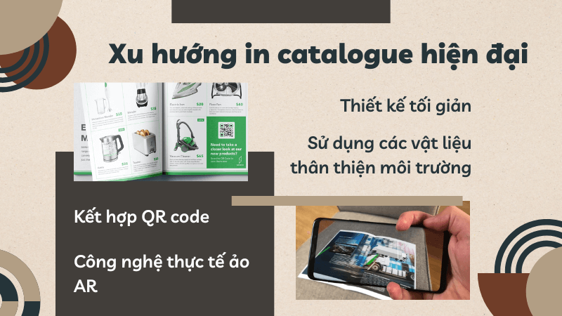 Xu hướng in catalogue hiện đại Xu hướng in catalogue hiện đại