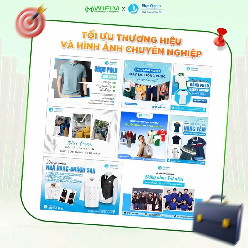 Tối ưu thương hiệu và hình ảnh chuyên nghiệp Tối ưu thương hiệu và hình ảnh chuyên nghiệp