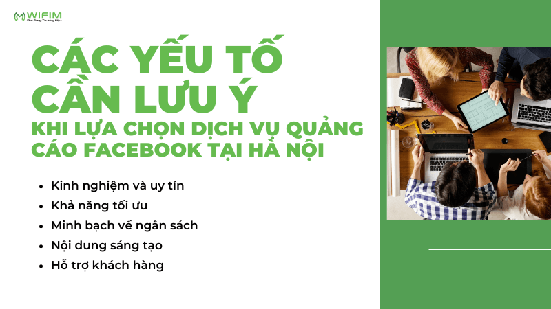 Các yếu tố cần lưu ý khi lựa chọn dịch vụ quảng cáo Facebook tại Hà Nội Các yếu tố cần lưu ý khi lựa chọn dịch vụ quảng cáo Facebook tại Hà Nội