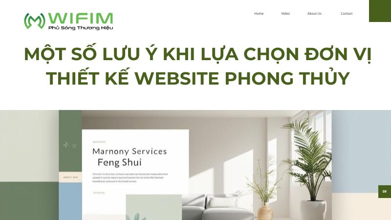 Một số lưu ý khi lựa chọn đơn vị thiết kế website phong thủy Một số lưu ý khi lựa chọn đơn vị thiết kế website phong thủy