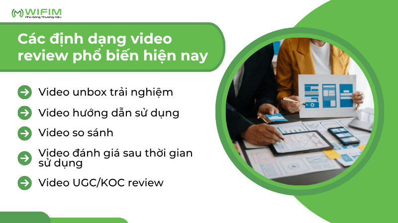 Các định dạng video review phổ biến hiện nay Các định dạng video review phổ biến hiện nay