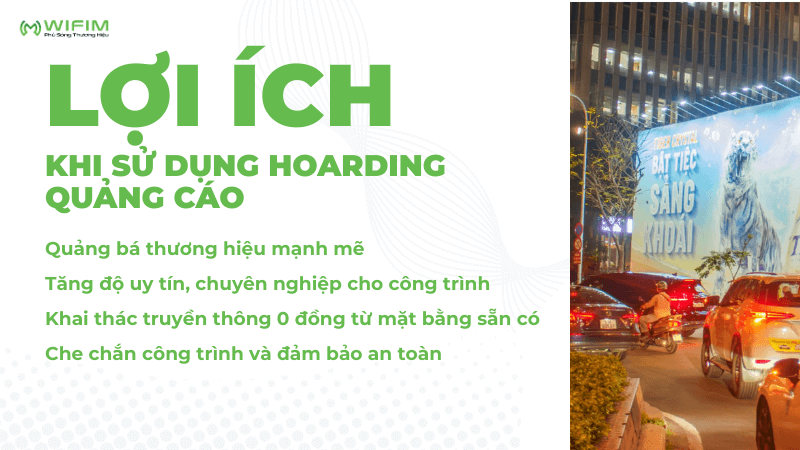 Lợi ích quảng cáo hoarding Lợi ích quảng cáo hoarding