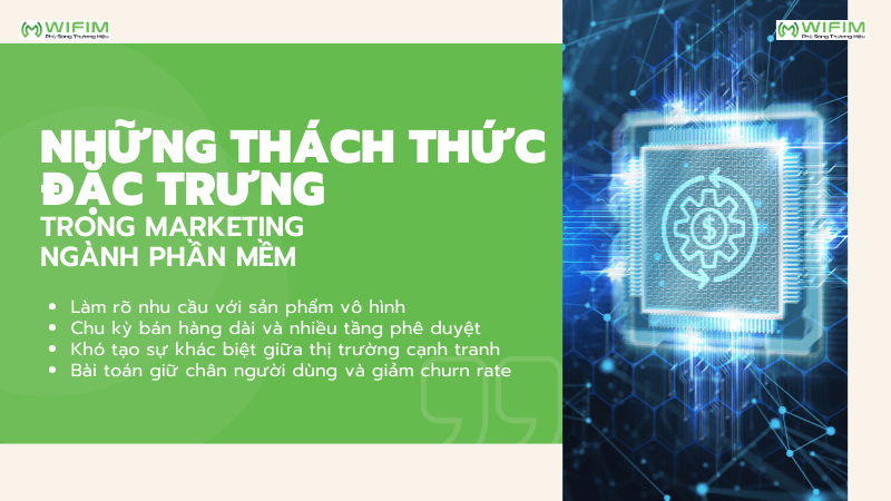 Những thách thức đặc trưng trong marketing ngành phần mềm Những thách thức đặc trưng trong marketing ngành phần mềm