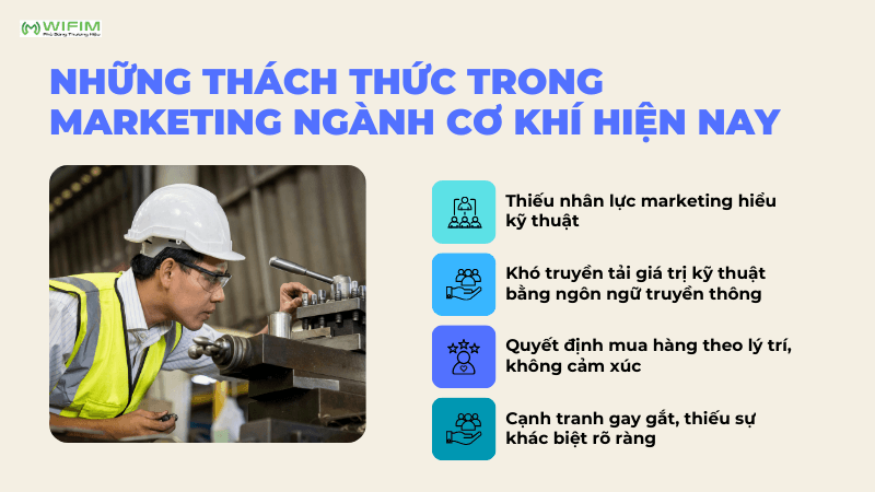 Những thách thức trong marketing ngành cơ khí hiện nay Những thách thức trong marketing ngành cơ khí hiện nay