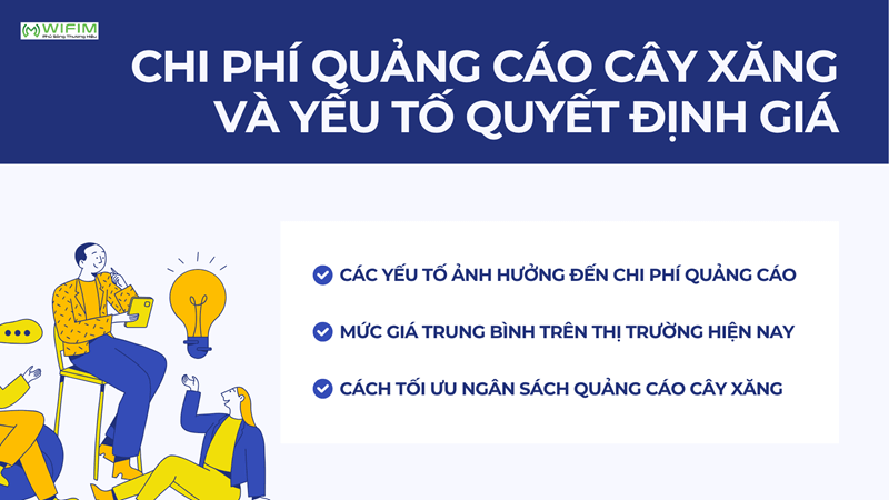 Chi phí quảng cáo cây xăng và yếu tố quyết định giá Chi phí quảng cáo cây xăng và yếu tố quyết định giá