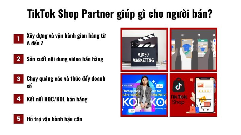 TikTok Shop Partner giúp gì cho người bán? TikTok Shop Partner giúp gì cho người bán?