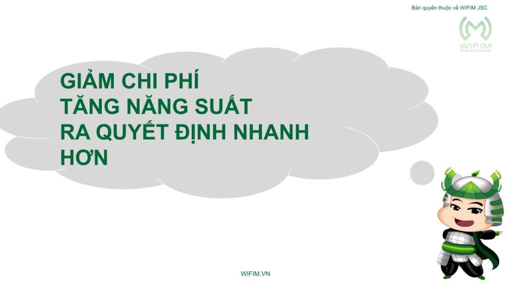AI giúp giảm chi phí và tăng năng suất AI giúp giảm chi phí và tăng năng suất