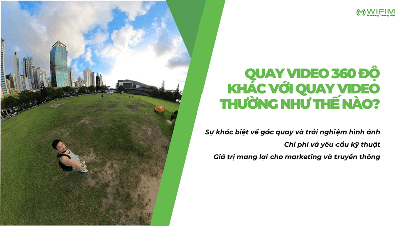 Quay video 360 độ khác với quay video thường như thế nào? Quay video 360 độ khác với quay video thường như thế nào?