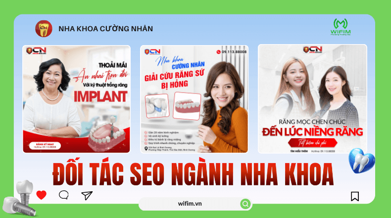 Đối tác SEO ngành nha khoa Đối tác SEO ngành nha khoa