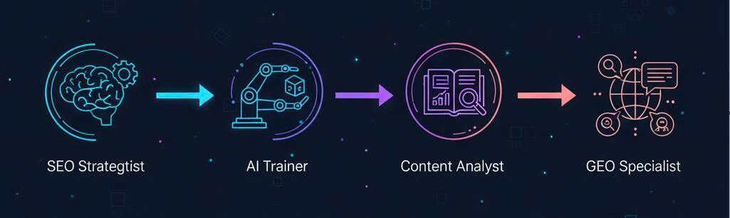 Mô hình đội ngũ SEO dự đoán của tương lai Mô hình đội ngũ SEO dự đoán của tương lai