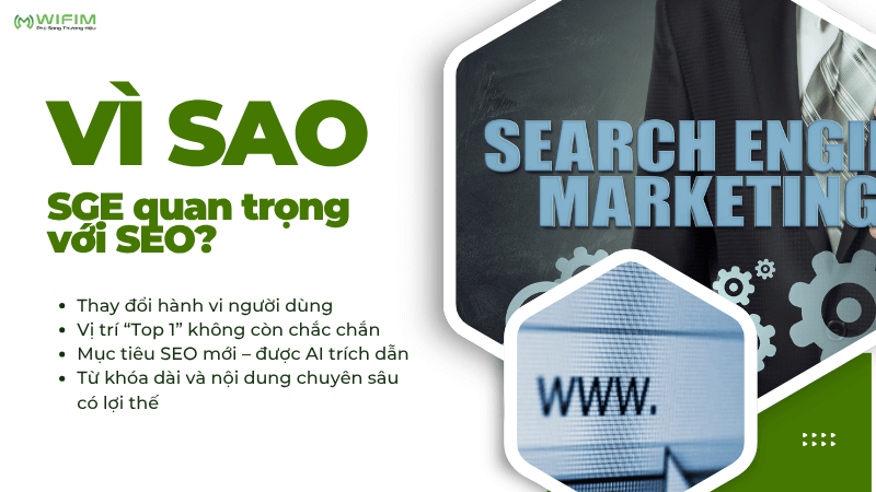 Vì sao SGE quan trọng với SEO? Vì sao SGE quan trọng với SEO?