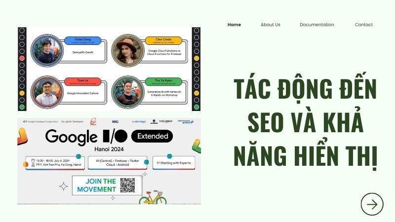 Tác động đến SEO và khả năng hiển thị