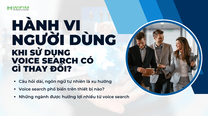 Hành vi người dùng khi sử dụng voice search