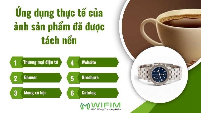 Ứng dụng thực tế ảnh chụp tách nền Ứng dụng thực tế ảnh chụp tách nền