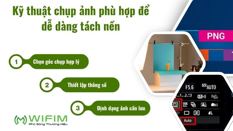 Kỹ thuật chụp ảnh tách nền phù hợp Kỹ thuật chụp ảnh tách nền phù hợp