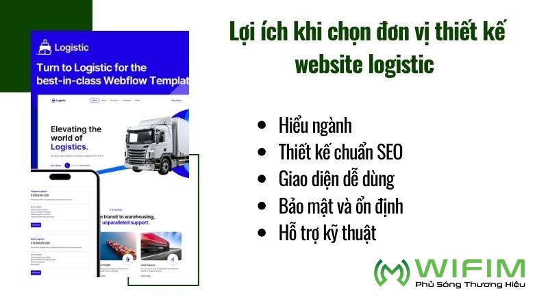 Lợi ích khi chọn đơn vị thiết kế website logistic Lợi ích khi chọn đơn vị thiết kế website logistic