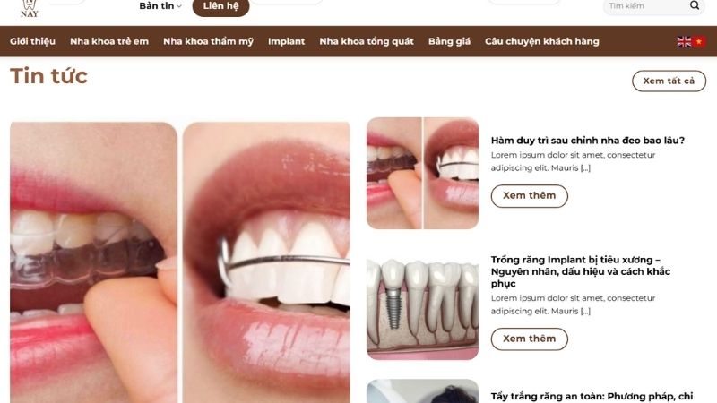 Blog kiến thức nha khoa