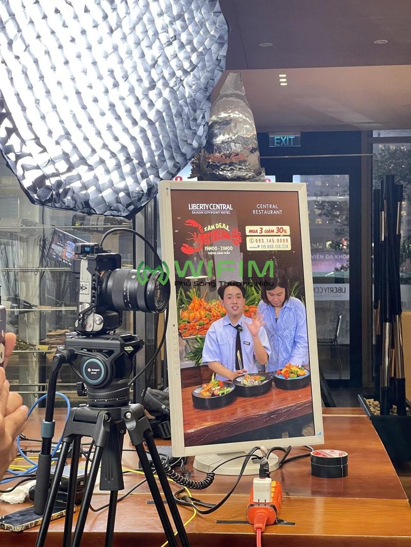 Hoạt động livestream thực tế của WIFIM JSC trong quá trình triển khai dự án truyền thông