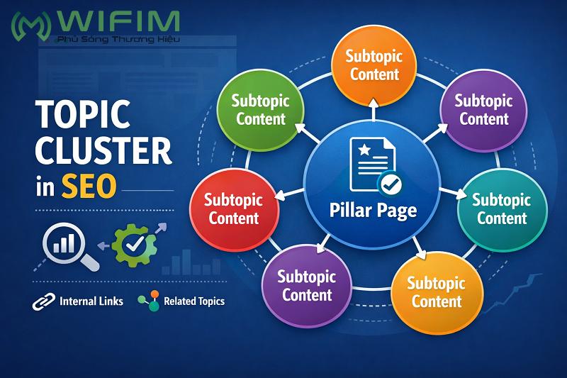 Cấu trúc của một Topic Cluster chuẩn Cấu trúc của một Topic Cluster chuẩn