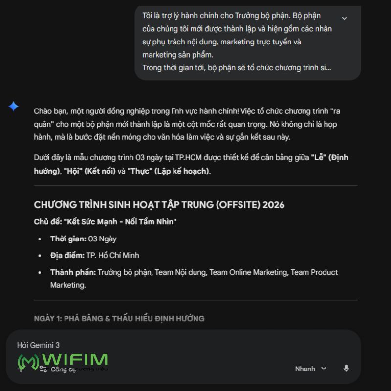 Prompt xây dựng khung chương trình tổng thể